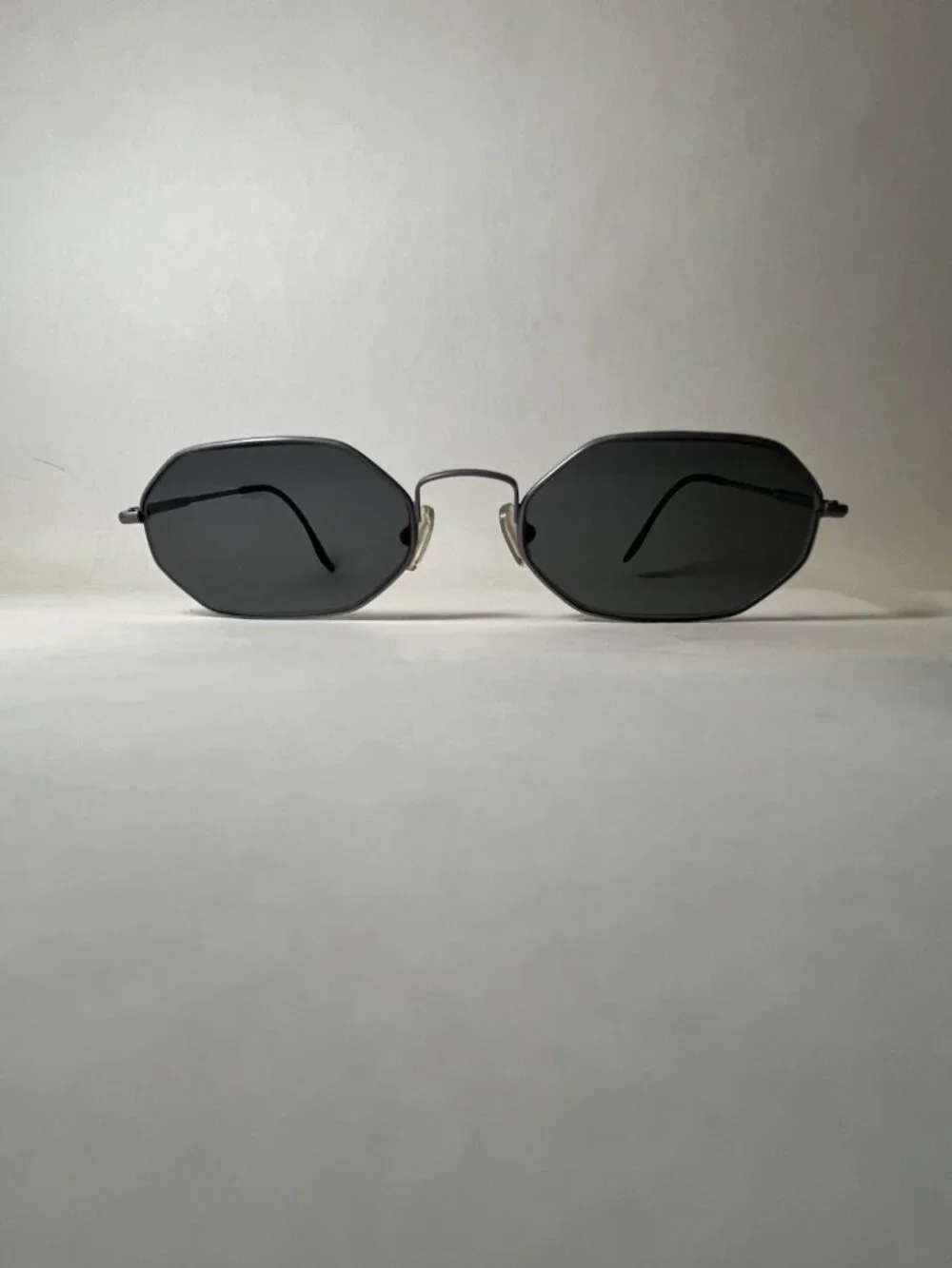 CHANEL 3108 c.520 Purple Metal Geometric Sunglasses Gray Tinted UV400 120mm